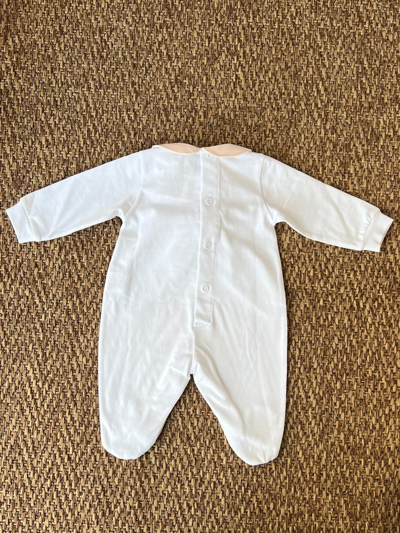 Tutina Neonata BIANCO EP2314 - NANU' BABY