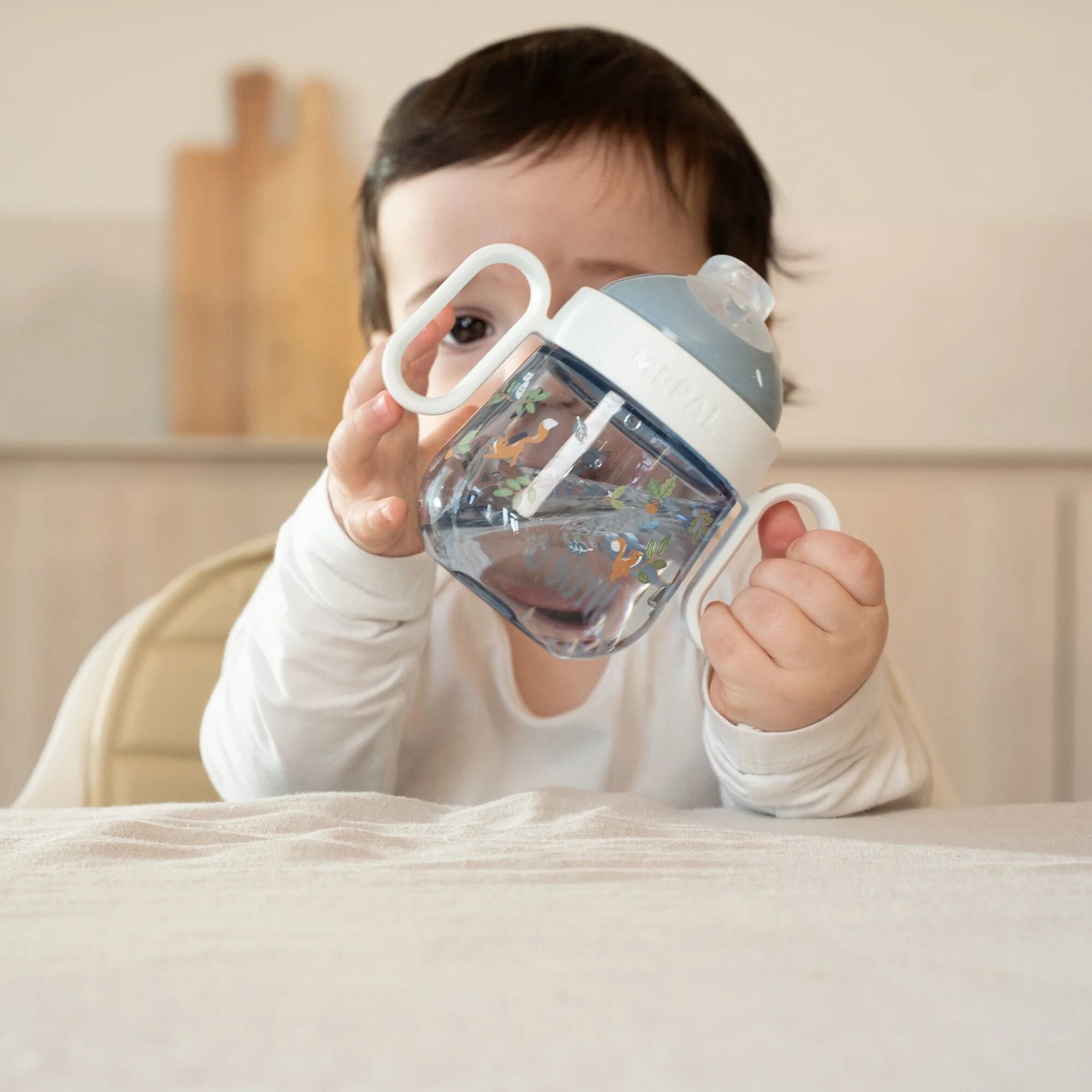 Tazza antigoccia MIO 200 ml Blu 108017065408 - NANU' BABY