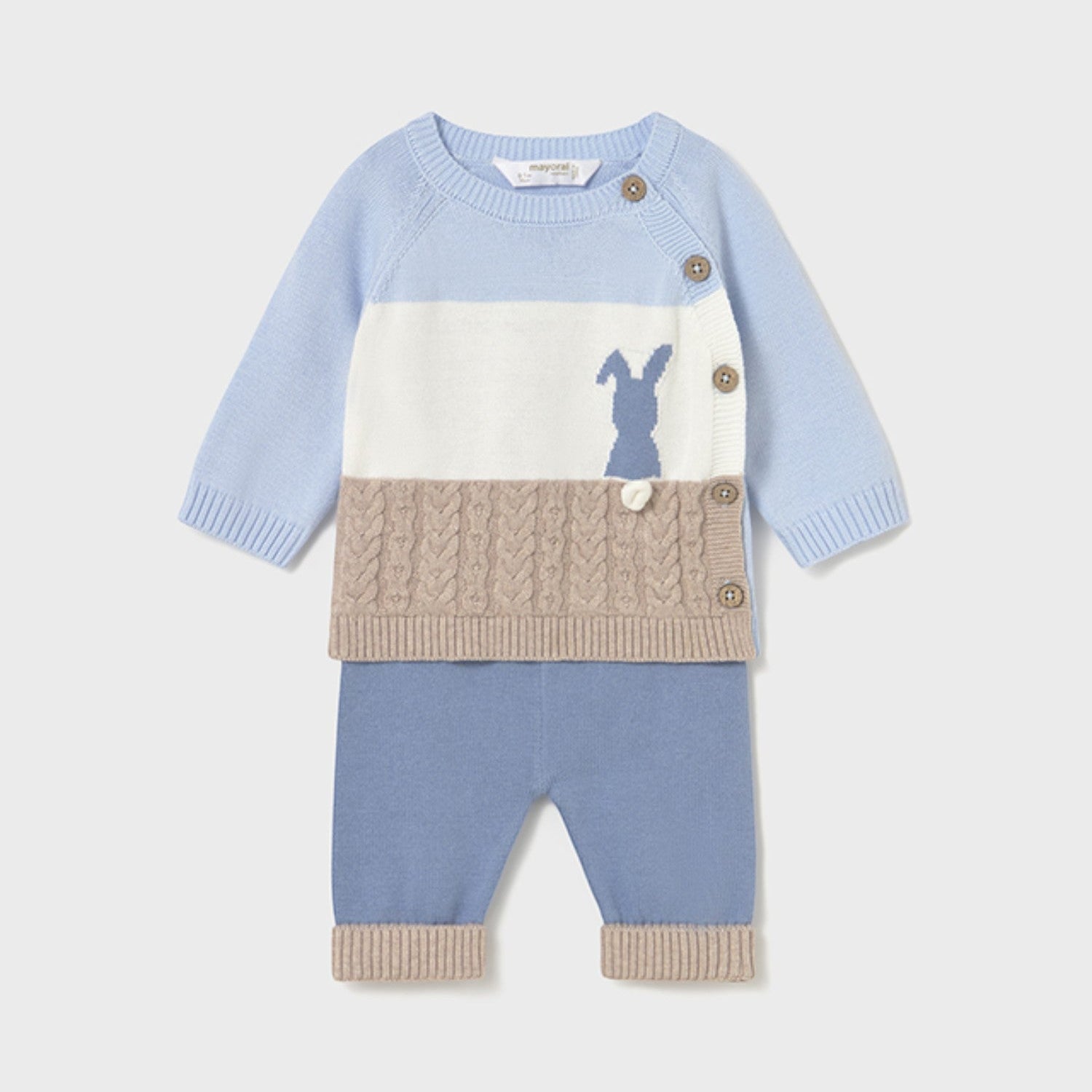 Completo nascita Neonato AZZURRO 2569/24