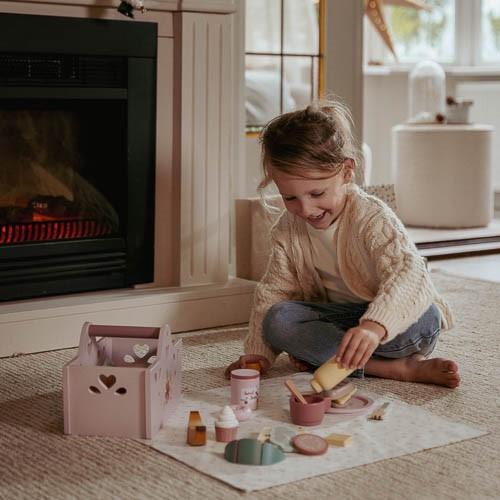 Set da gioco per picnic in legno MULTICOLORE LD8025 - NANU' BABY