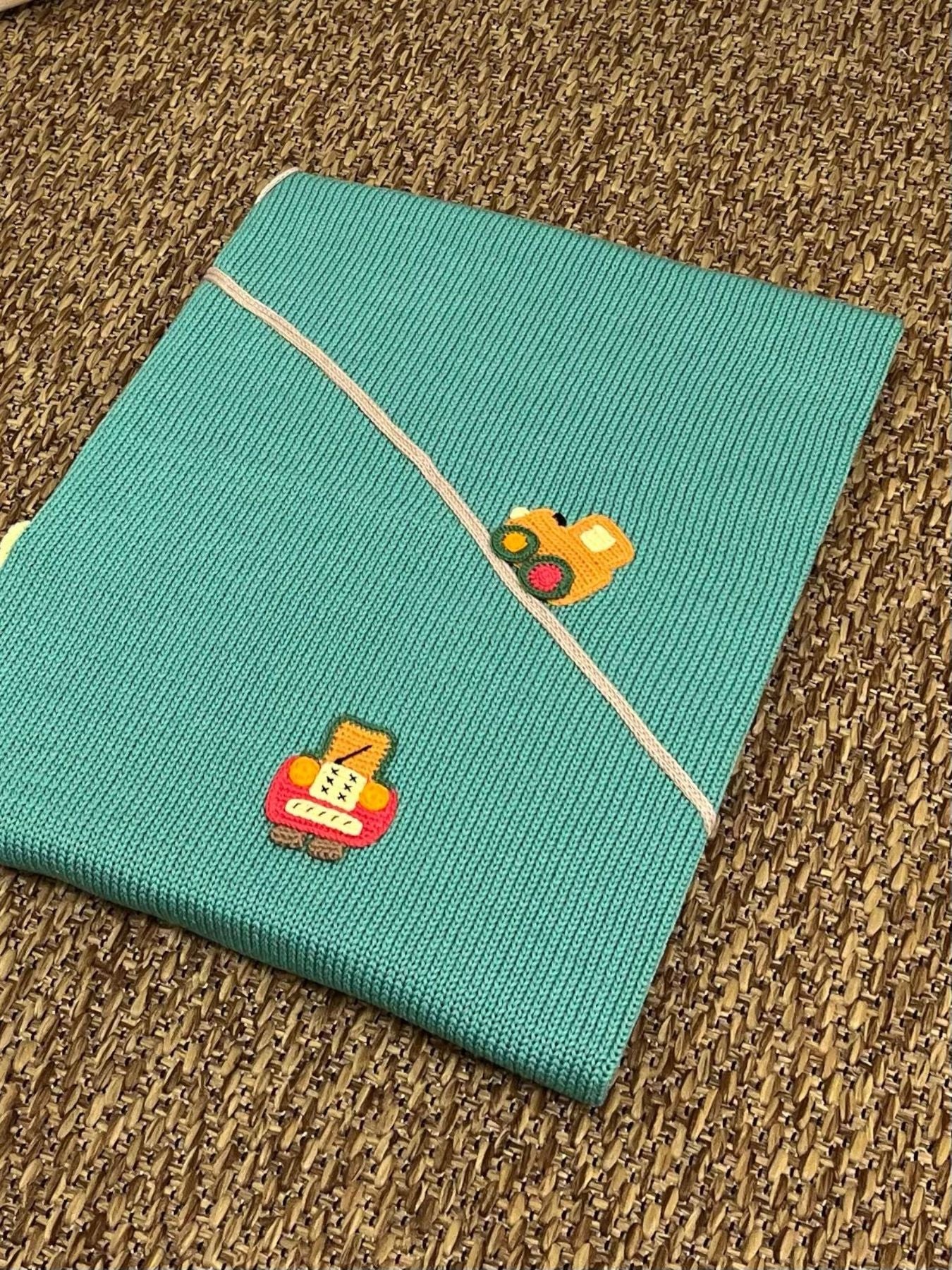 Coperta Neonato VERDE CETIN/CO-V - NANU' BABY