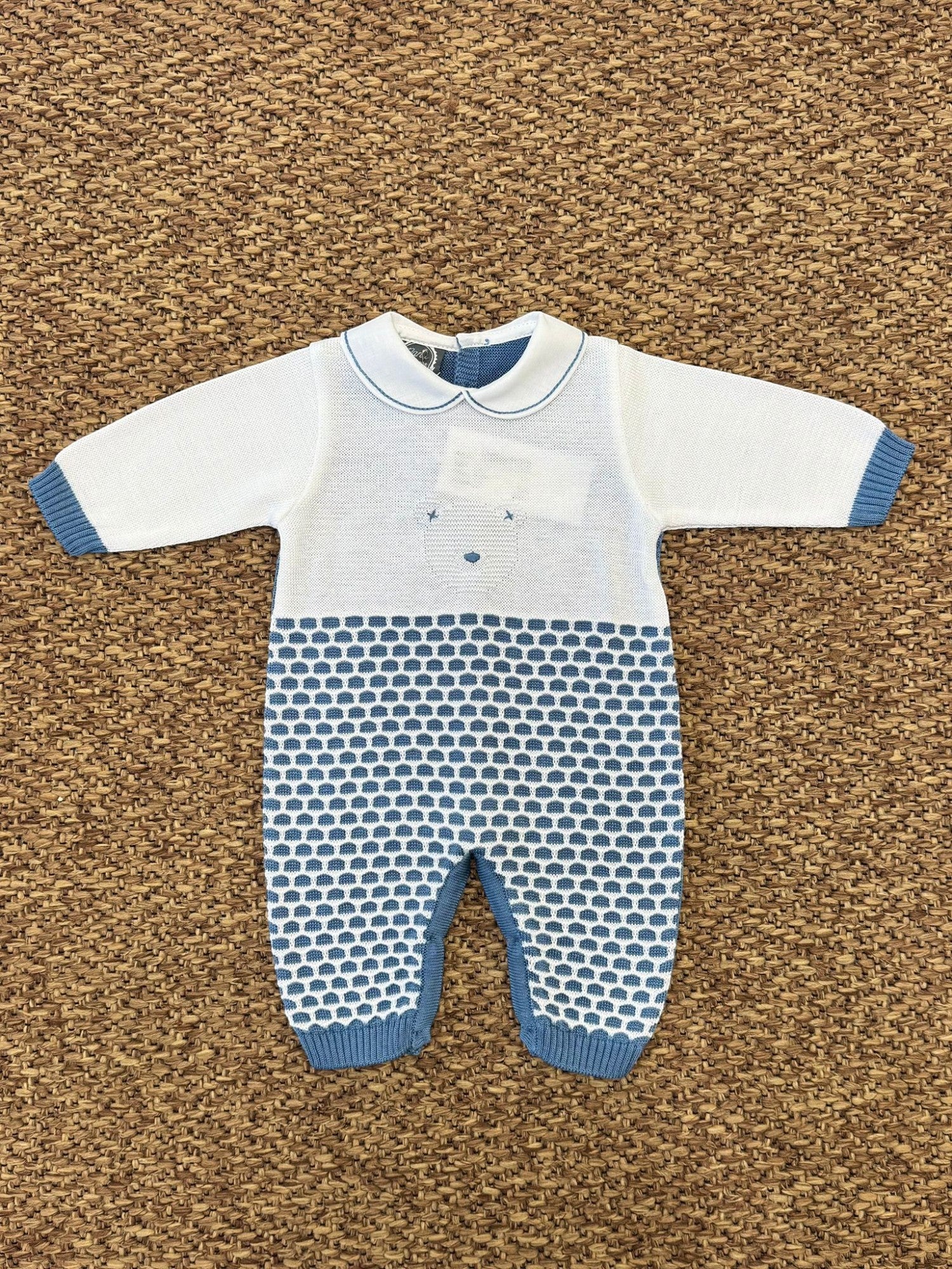 Tutina Neonato BIANCO EB7210 - NANU' BABY