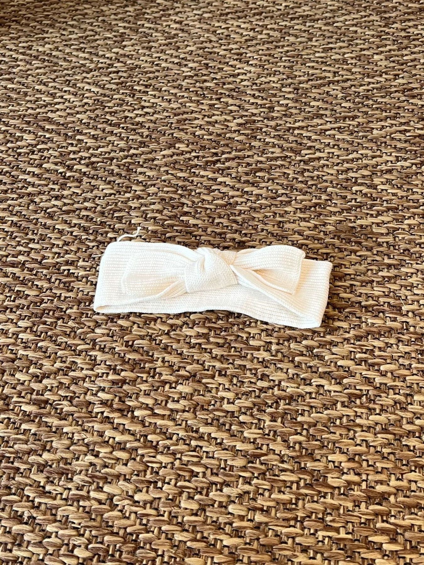 Fascia in filo di cotone BIANCO EN800FA - NANU' BABY