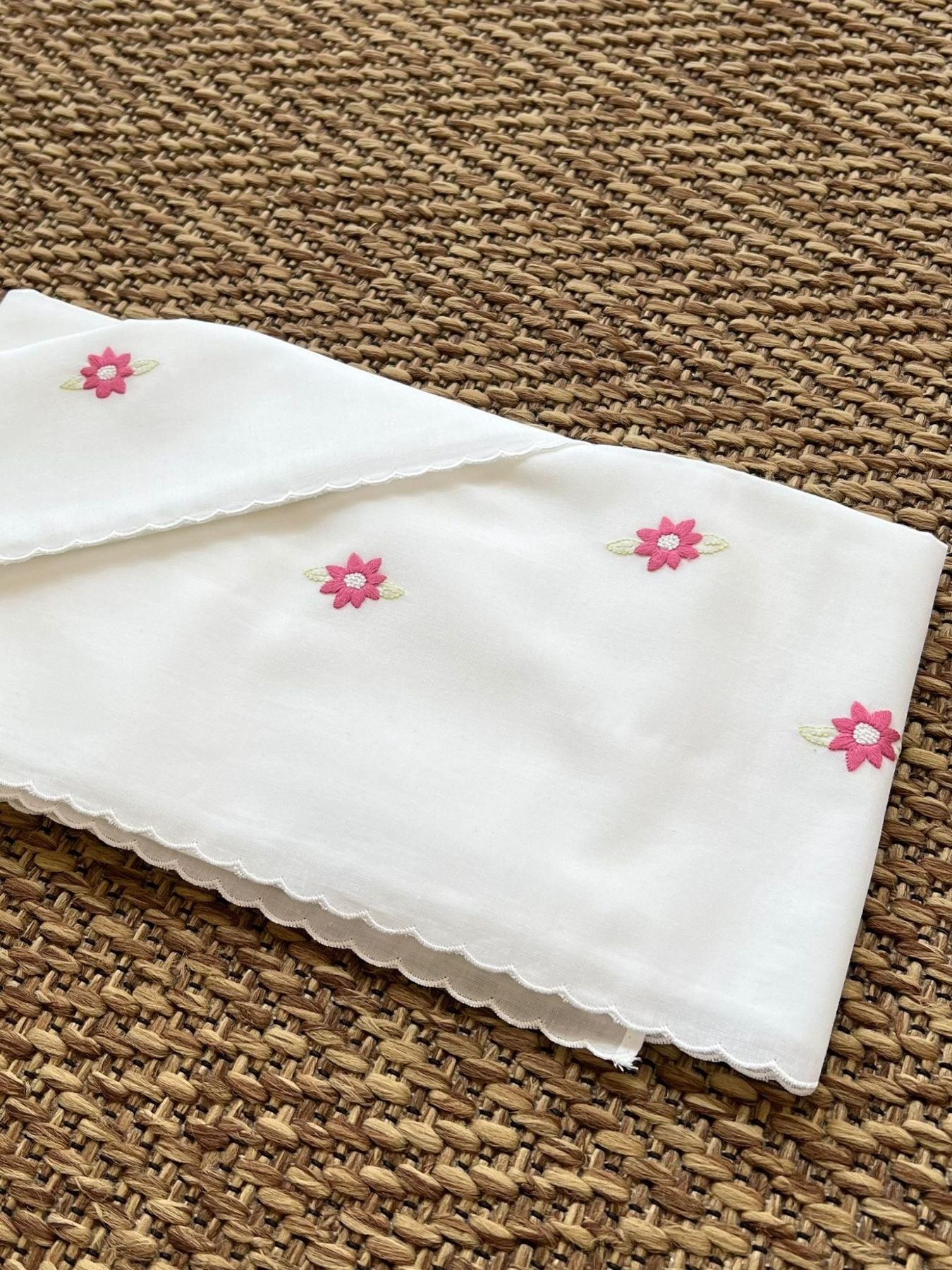 Lenzuolino Neonata ROSA ZULEYA/LN-F - NANU' BABY