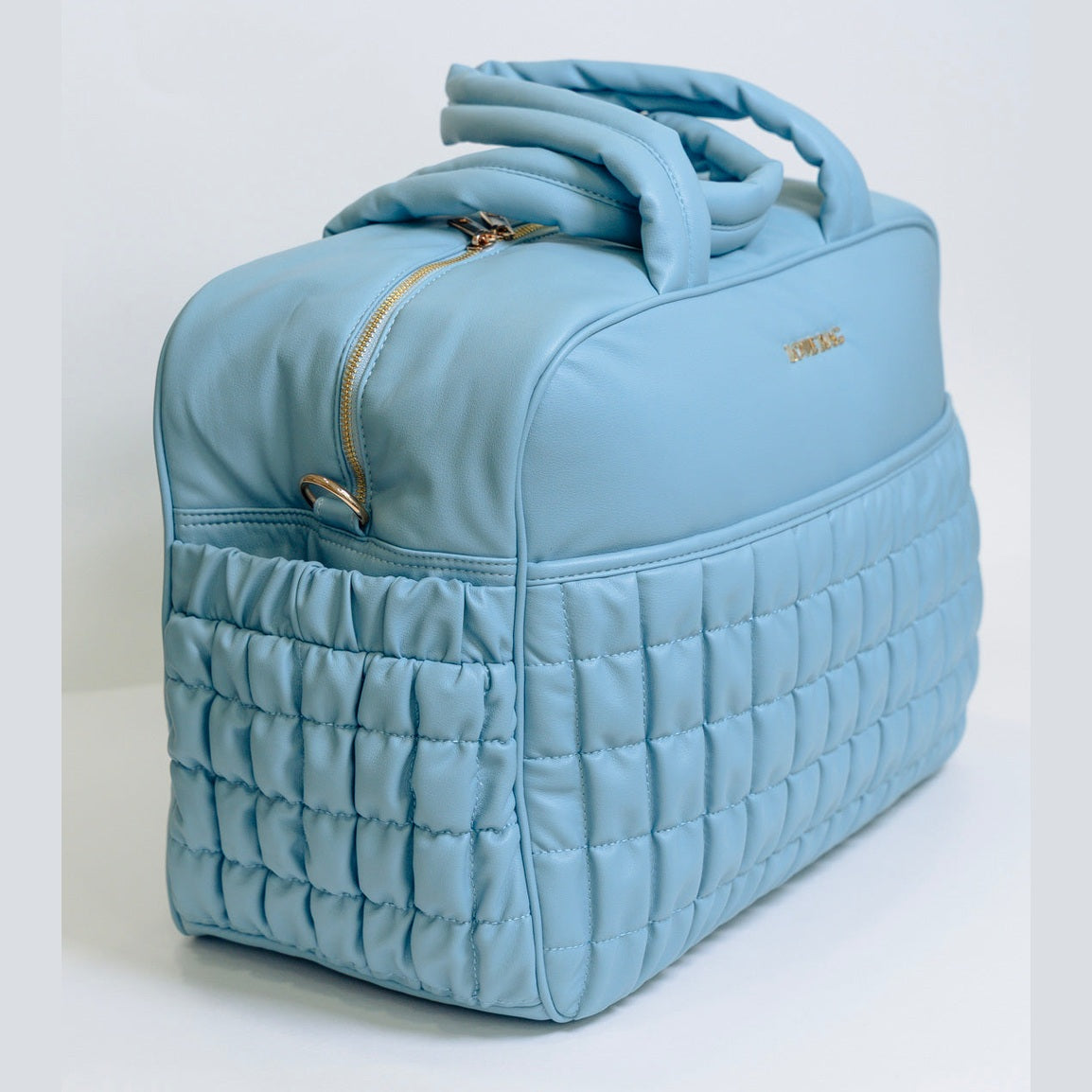 BORSA 48 ORE L ECO PELLE CIELO - NANU' BABY