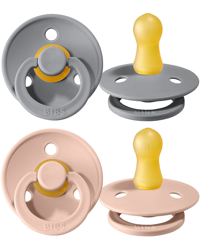 Set 2 ciucci Grigio chiaro/Rosa cipria GRIGIO 110224 - NANU' BABY