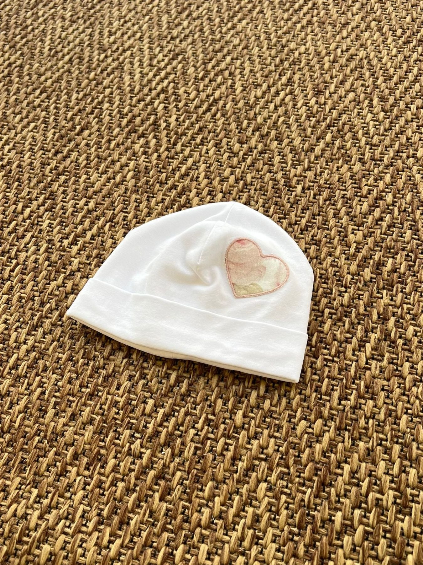 Cappello Neonata BIANCO EP2973 - NANU' BABY