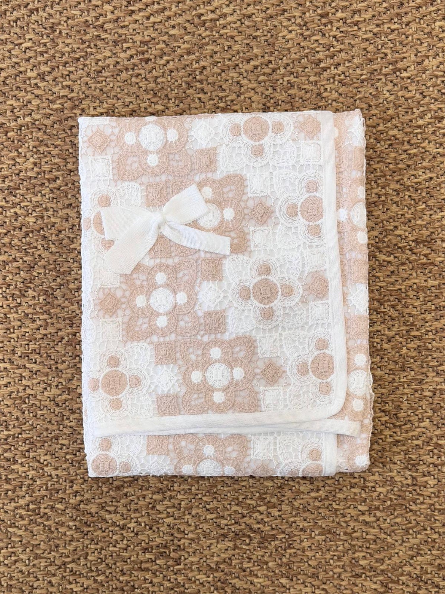 Coperta Neonata BIANCO EB2981 - NANU' BABY