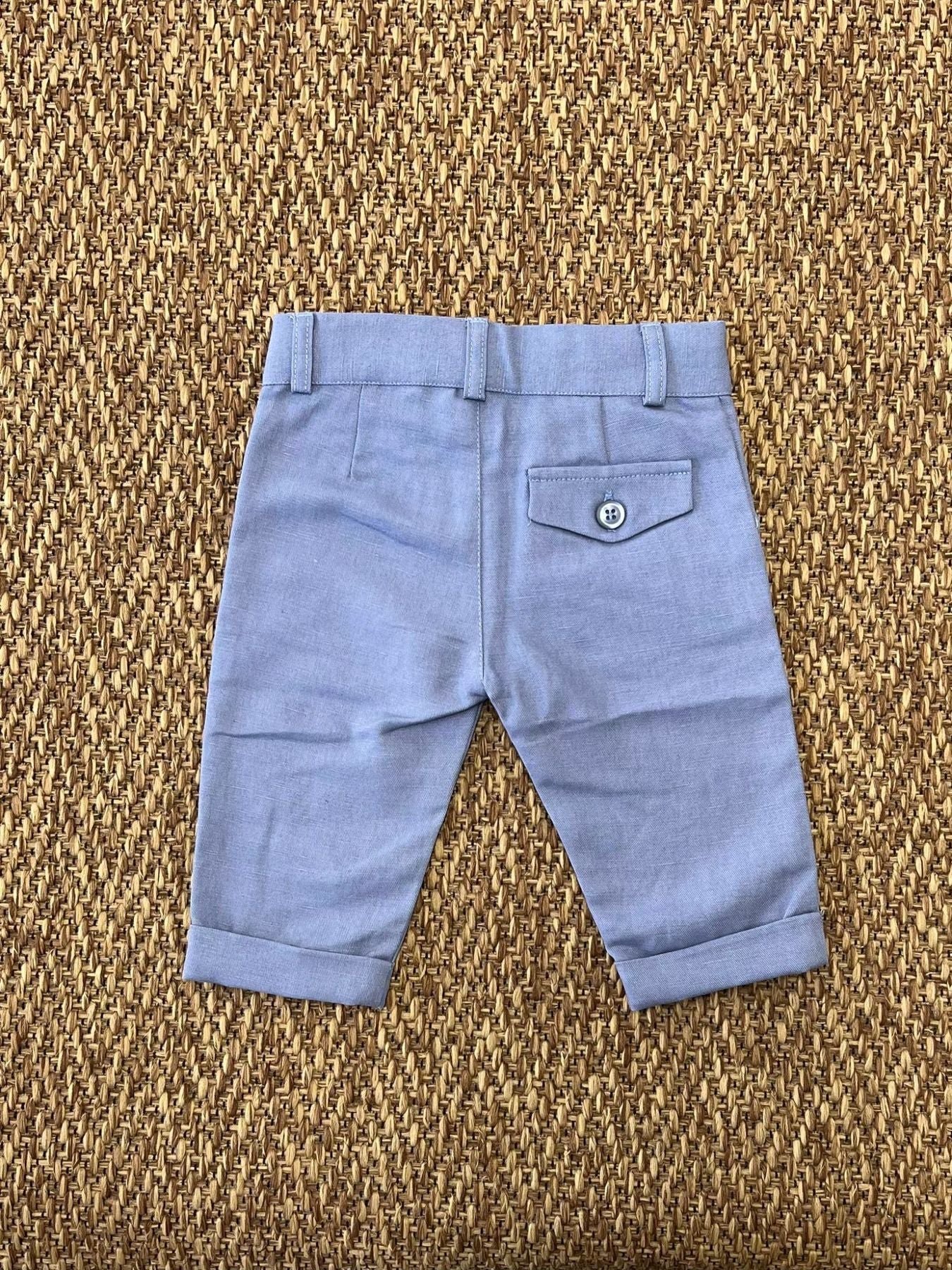 Pantaloni Bimbo AZZURRO DK559/PV24 - NANU' BABY
