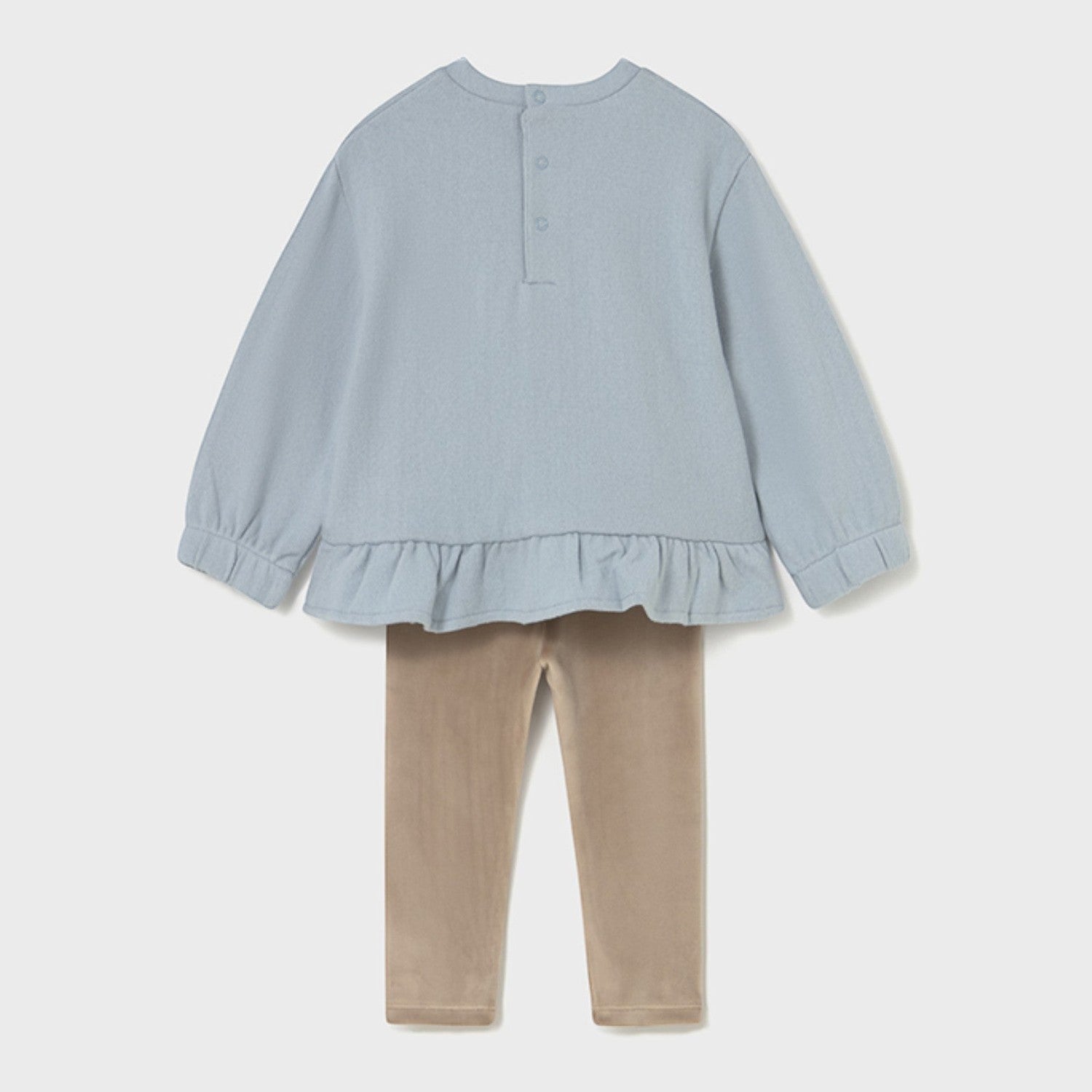 Completo leggings pullover Bimba Grigio 2738/27 - NANU' BABY