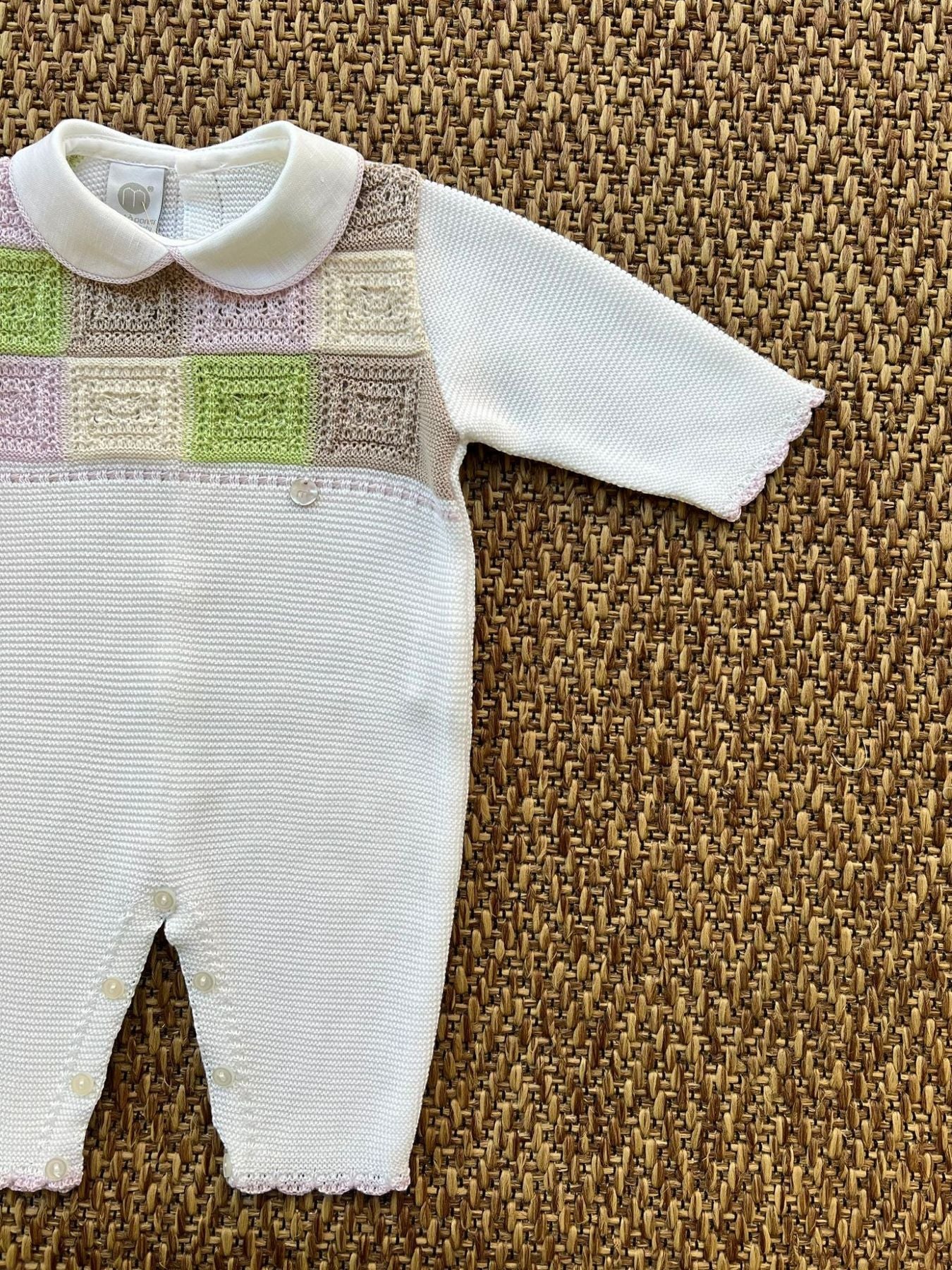 Tutina Neonata BIANCO EP2610 - NANU' BABY