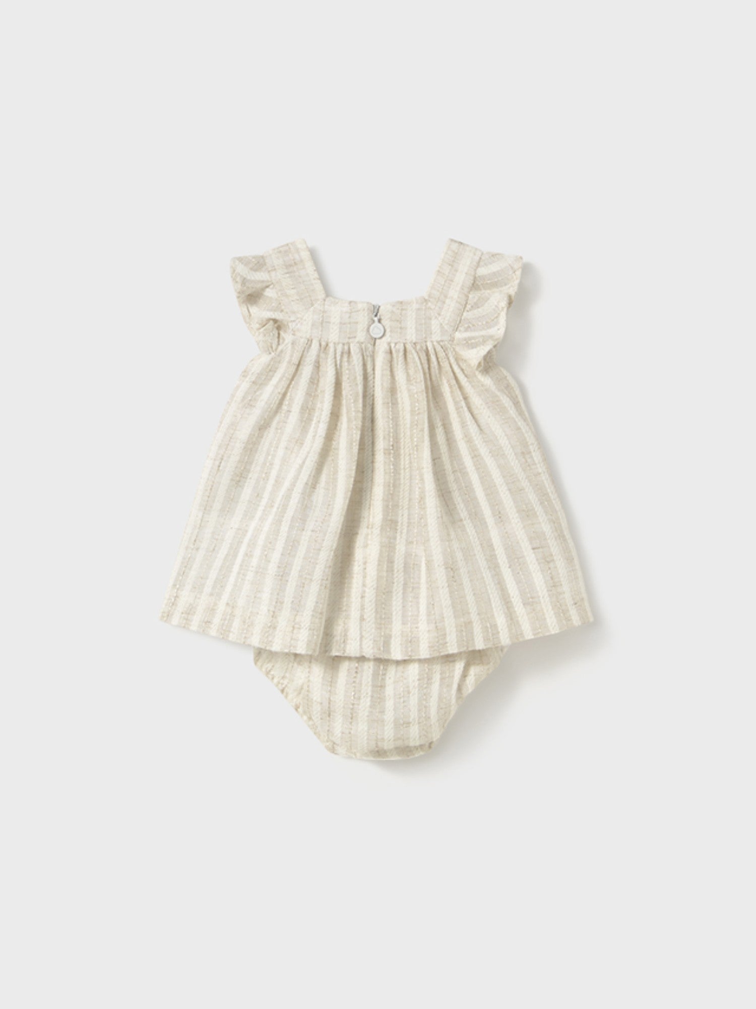 Abito cerimonia strutturato Bimba AVORIO 1858 /A - NANU' BABY