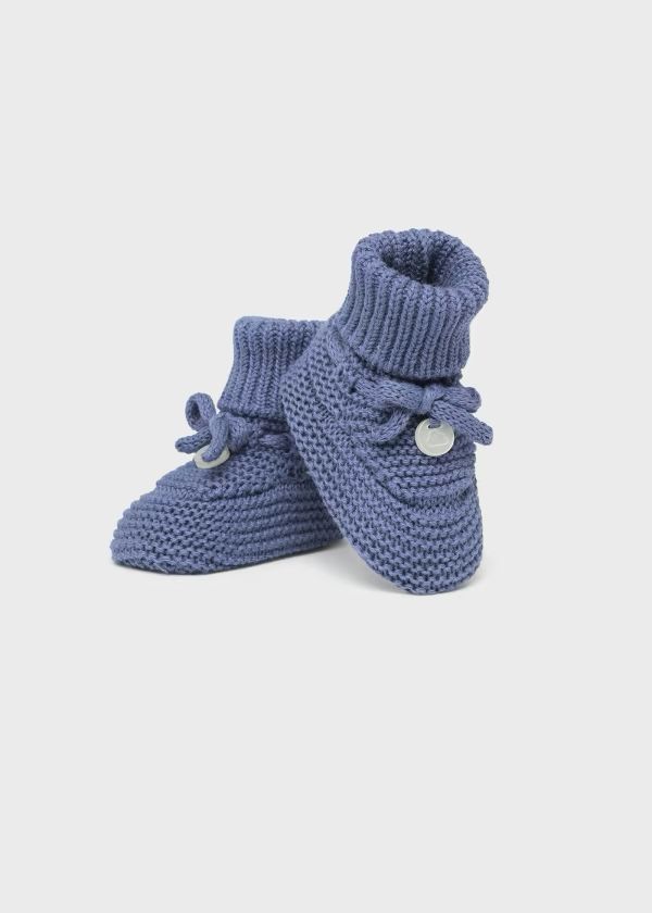 Scarpine tricot Neonato CIELO 9696- - NANU' BABY