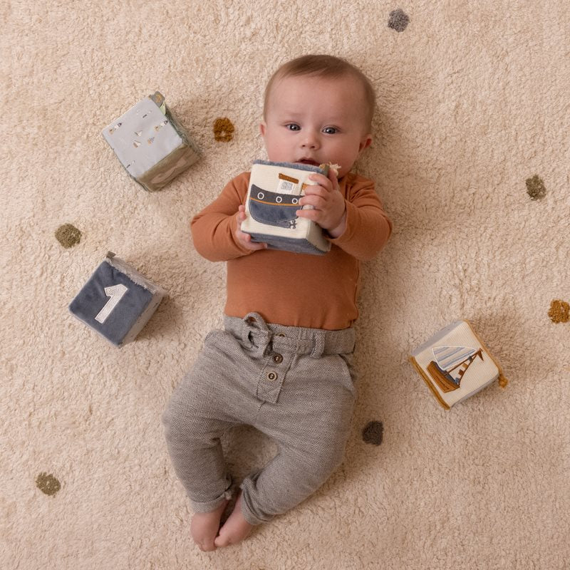 Set di cubi morbidi Sailors Bay MULTICOLORE LD8616 - NANU' BABY