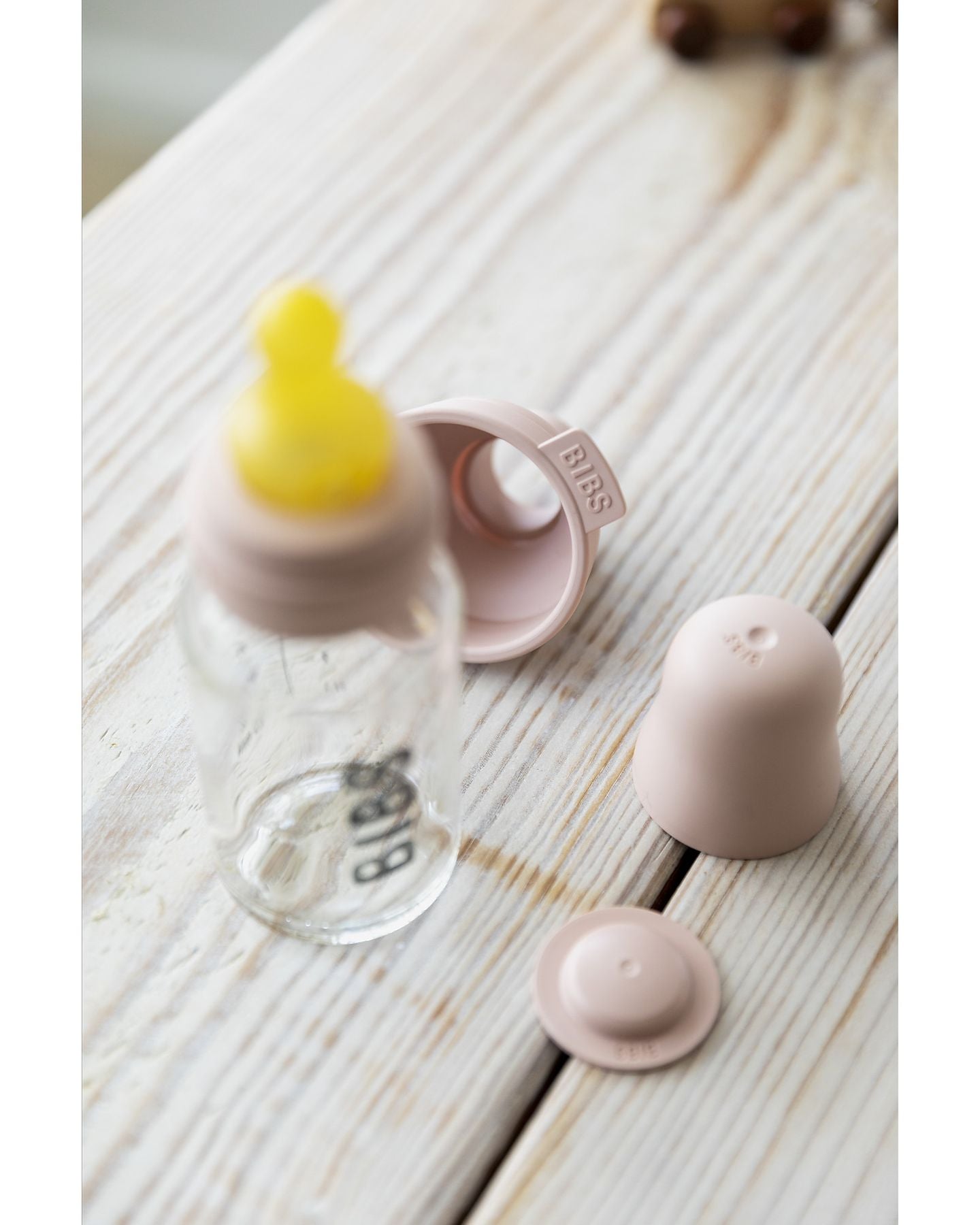 Set Completo Biberonin Vetro - Rosa Cipria ROSA FARD 5013244 - NANU' BABY