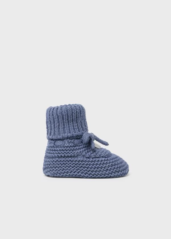 Scarpine tricot Neonato CIELO 9696- - NANU' BABY
