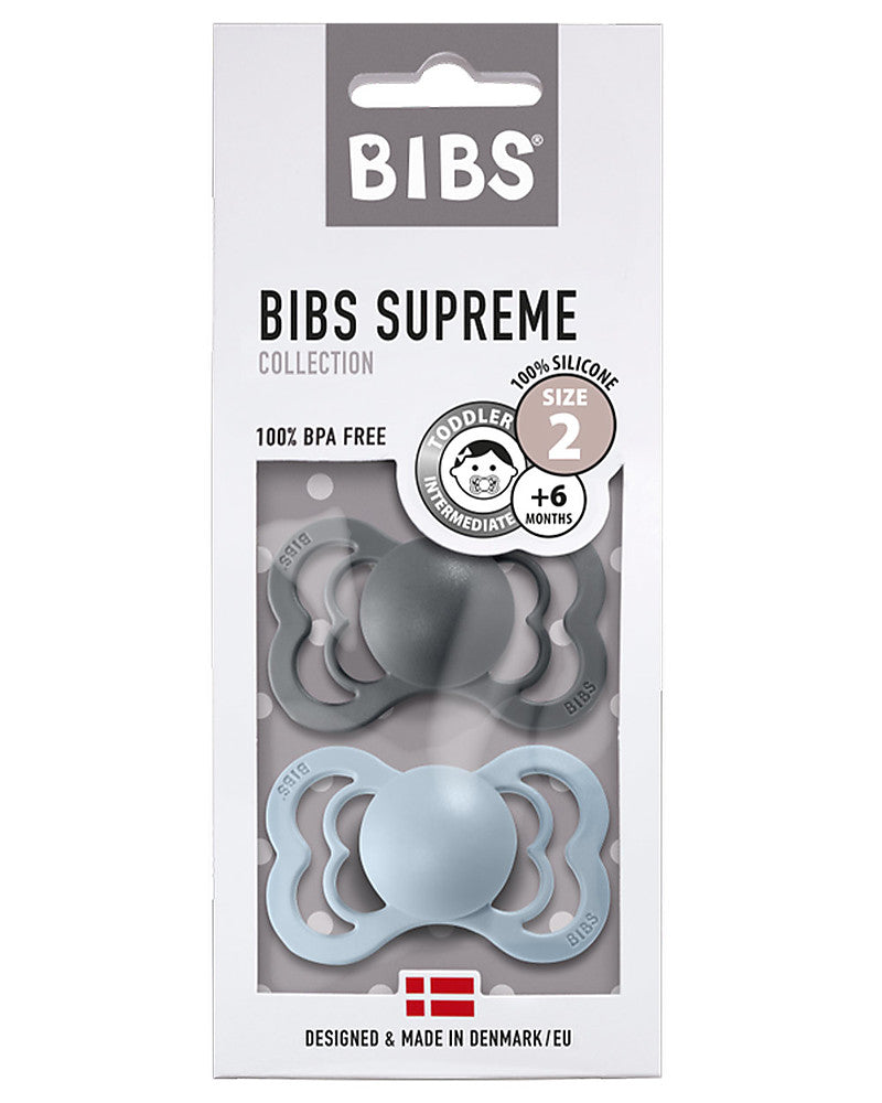 Set 2 ciucci SUPREME Ferro/Blu BLU 160338 - NANU' BABY