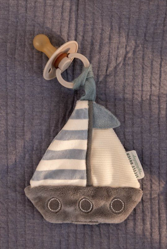 Reggiciuccio in stoffa BLU LD8618 - NANU' BABY