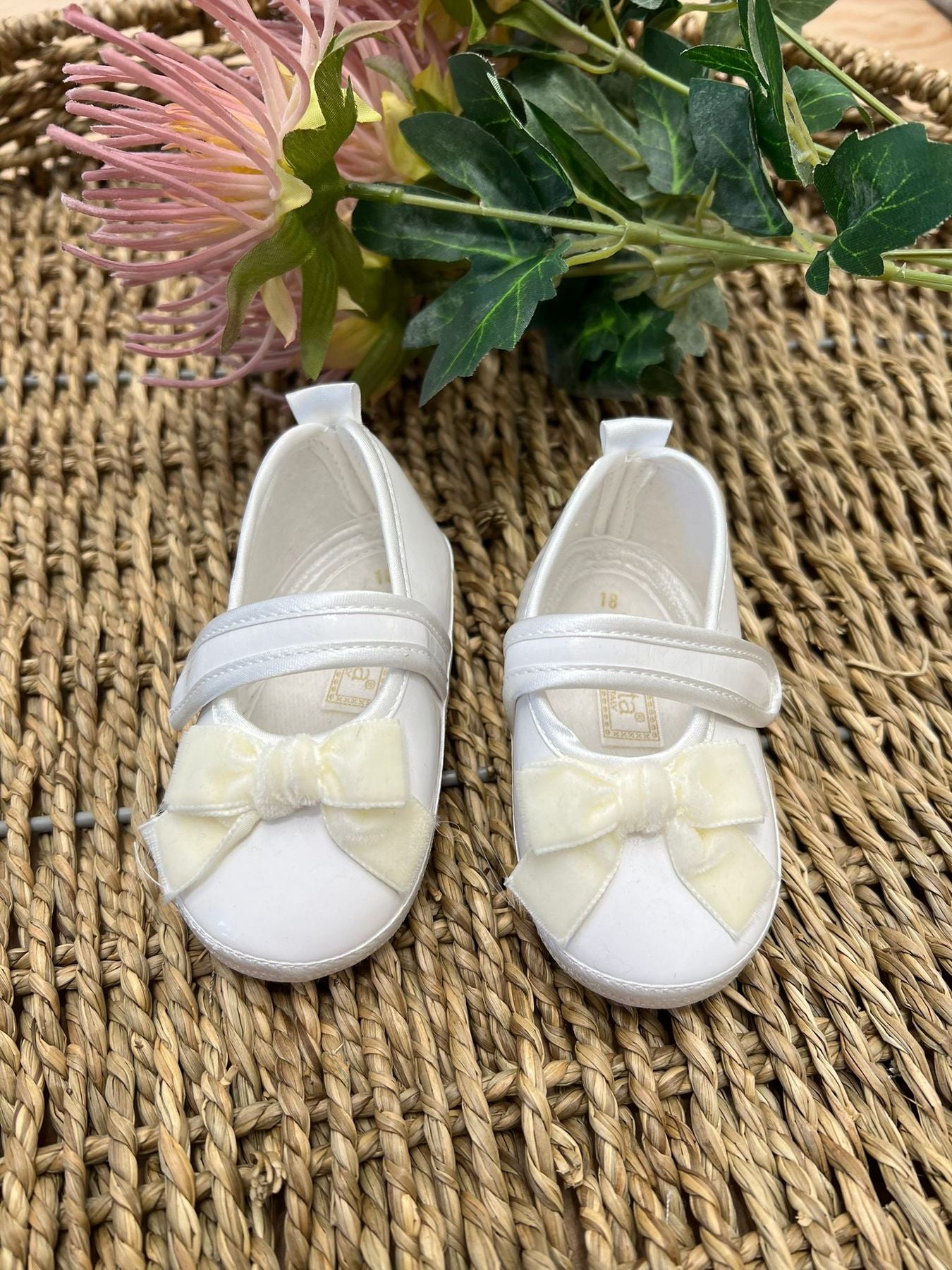Ballerina Velluto Bimba PANNA A01 - NANU' BABY