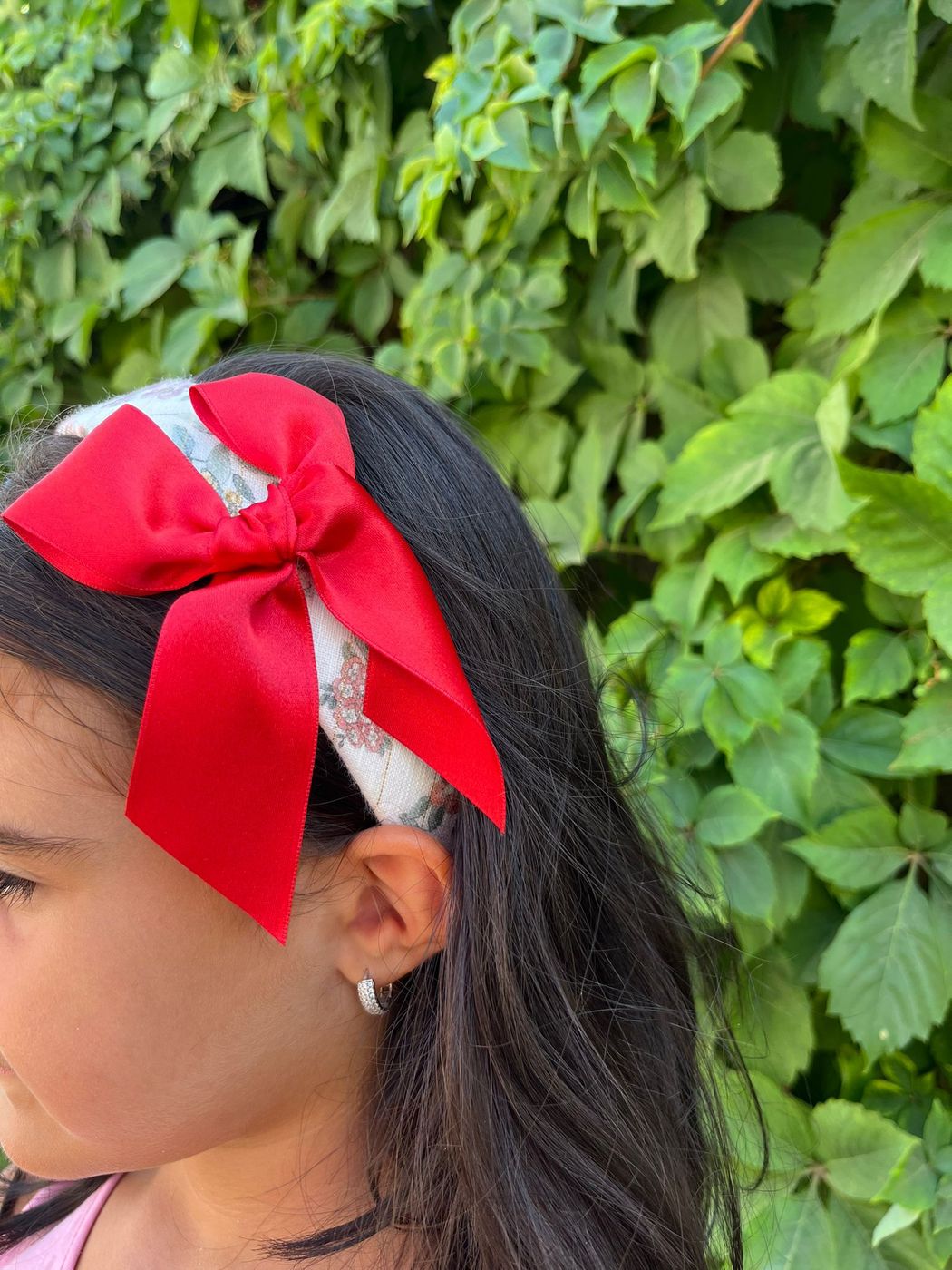 Cerchietto Fiocco ROSSO J6230 - NANU' BABY