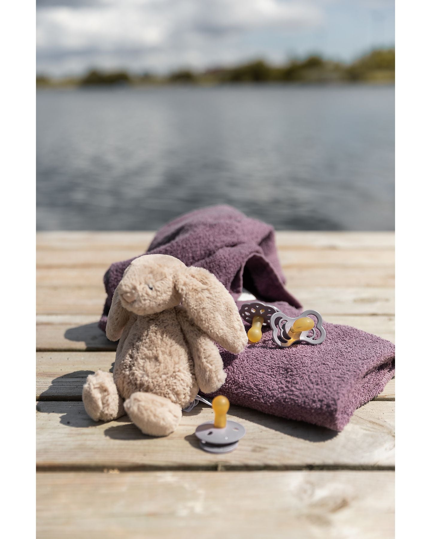 Set 2 ciucci Boheme Fossil Grey/ Mauve GRIGIO 230131 - NANU' BABY