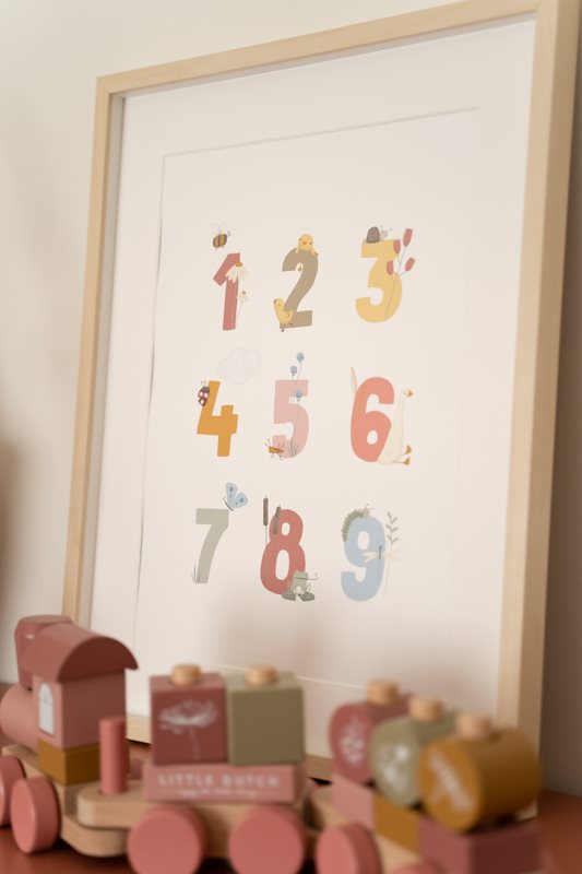 Poster Little Goose ABC Rosa - A3 Rosa PW10710750 - NANU' BABY