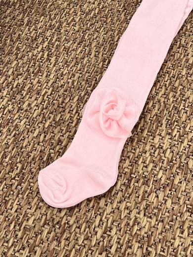 Collant con fiori ROSA 2094C/RB - NANU' BABY