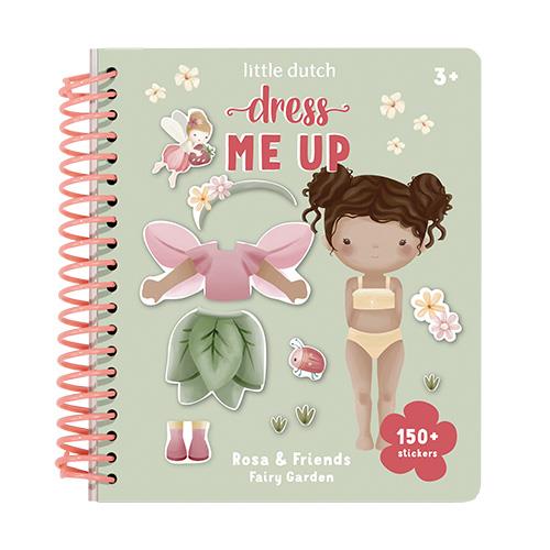 Libro di travestimenti e adesivi - Fairy Garden  Multicolore 126324 -  NANU' BABY