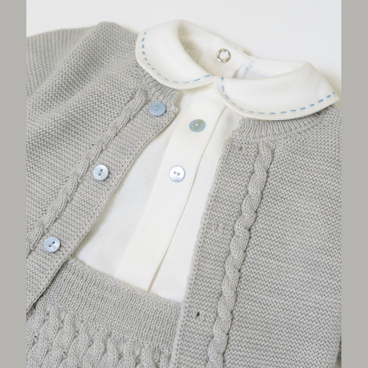 Completo nascita Neonato GRIGIO IN6860/G -  NANU' BABY