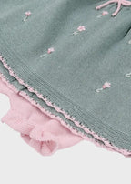 Completo nascita Neonata Verde MARGHERITE 451/V by BABY LORD