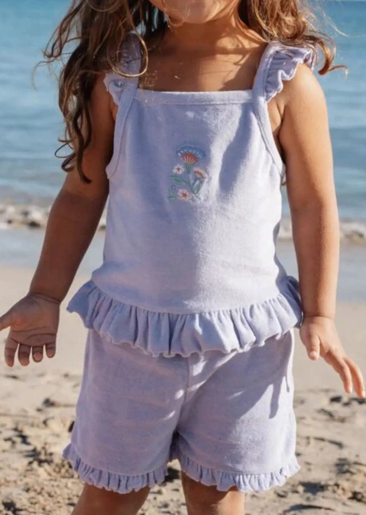 Completo Bimba Lilla Cotone Biologico CL26031409 by LITTLE DUTCH