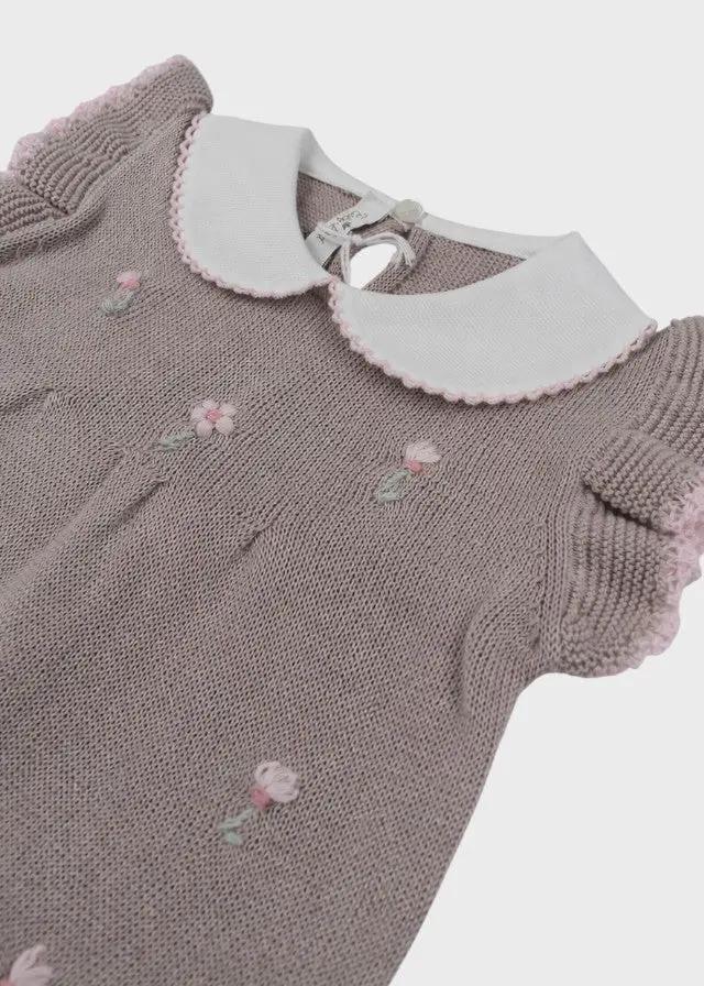Tutina Neonata Avorio MARGHERITE 363 by BABY LORD