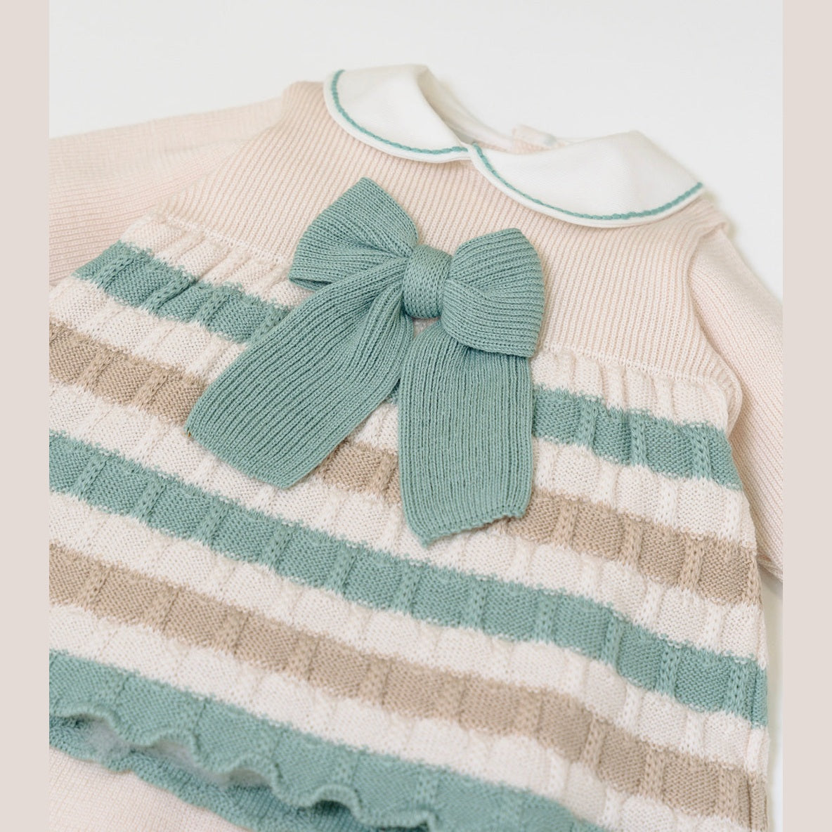 Completo nascita Neonata Verde IN2319/V -  NANU' BABY