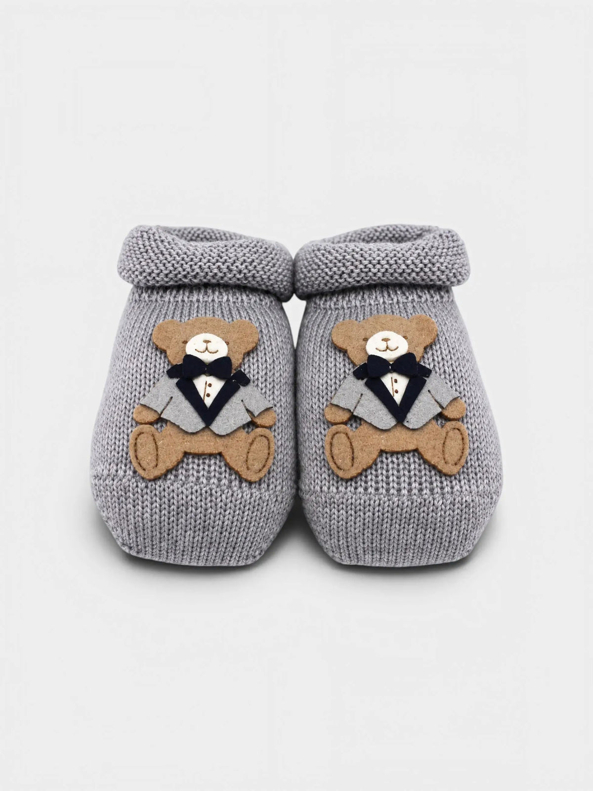Babbucce Neonato Grigio 30561/N4 by STORY LORIS