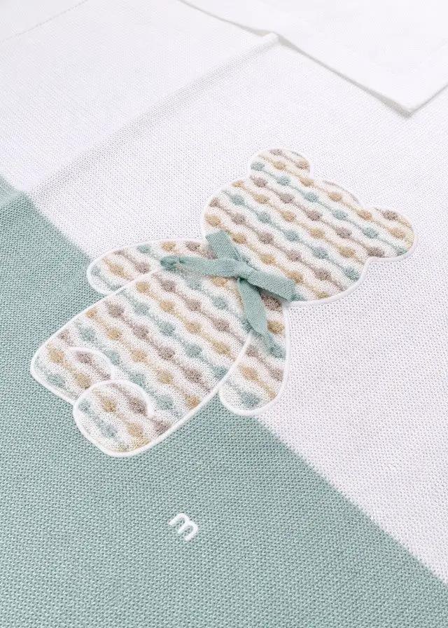 Coperta Neonato Verde EK5180BIS/V by MARLU'