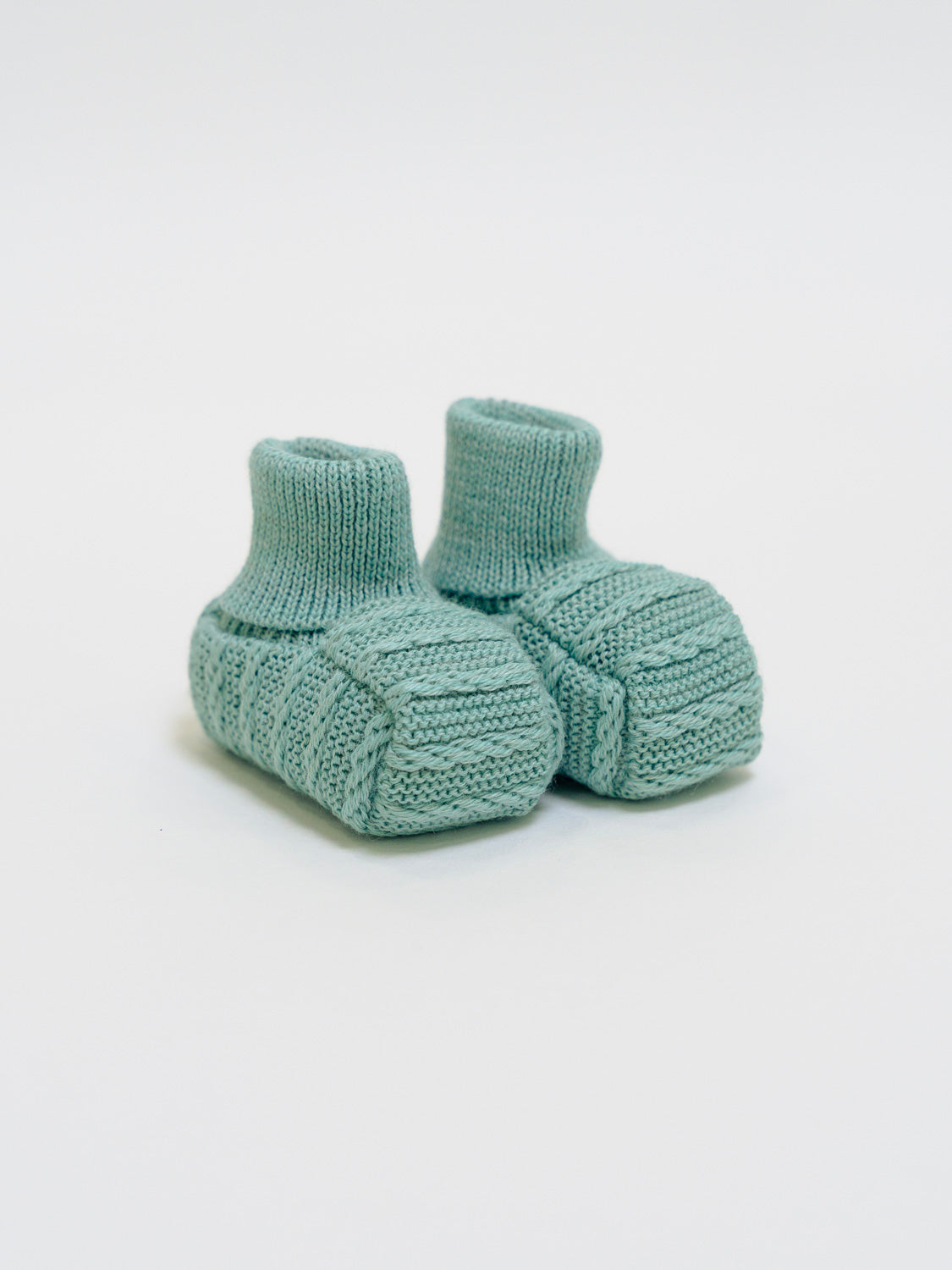 Babbucce Neonato VERDE IN66S -  NANU' BABY