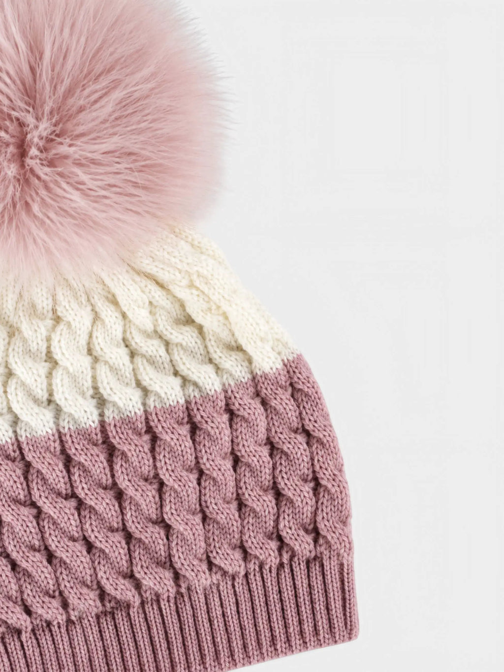 Cuffia Neonata Rosa IN6871/R by MARLU'