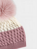 Cuffia Neonata Rosa IN6871/R by MARLU'