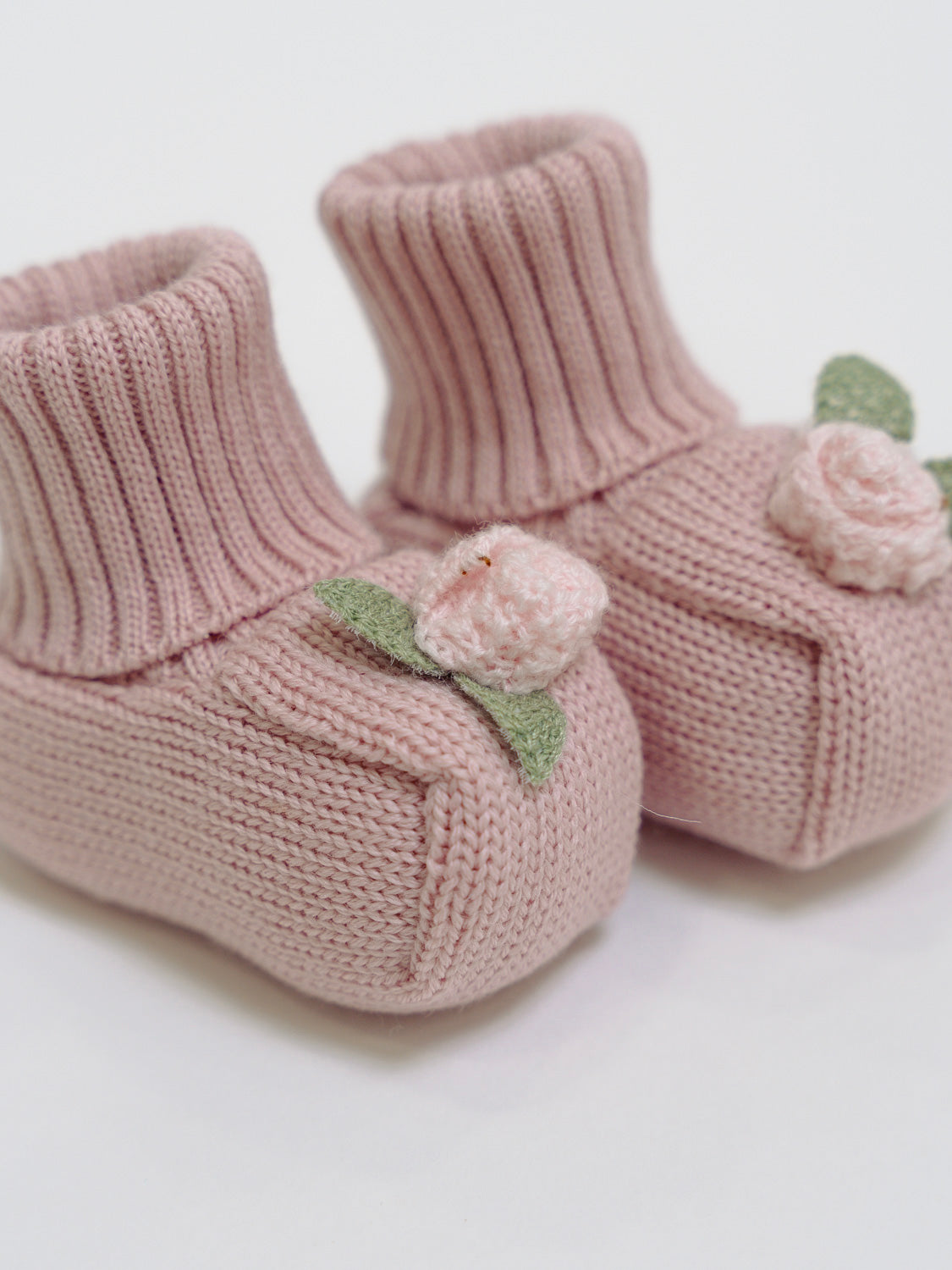 Babbucce Neonata ROSA IN19S/R -  NANU' BABY