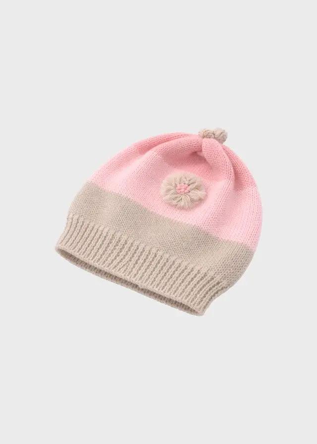 Cuffia Neonata Tortora AMY/814 by PICCOLA GIUGGIOLA