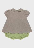 Pagliaccetto Bimba Tortora 7568/T by BIMBALO'