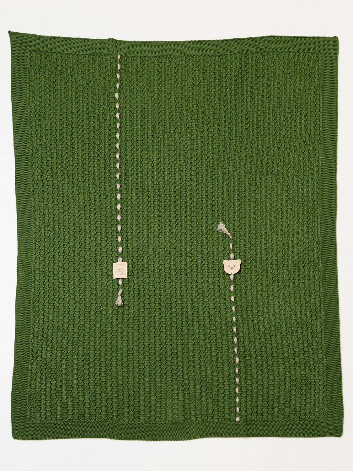 Coperta Neonato VERDE IN6280 -  NANU' BABY