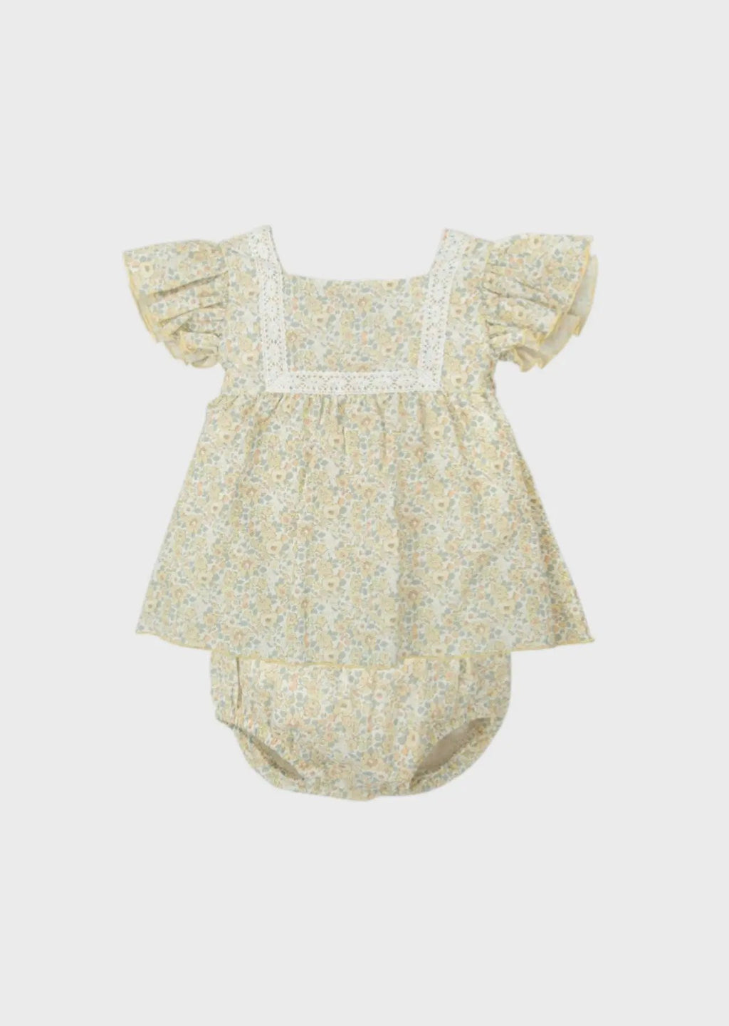 Abito Bimba Bianco 93415 by BABIDU'