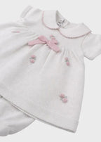 Completo nascita Neonata Bianco ROSELLINE 463 by BABY LORD