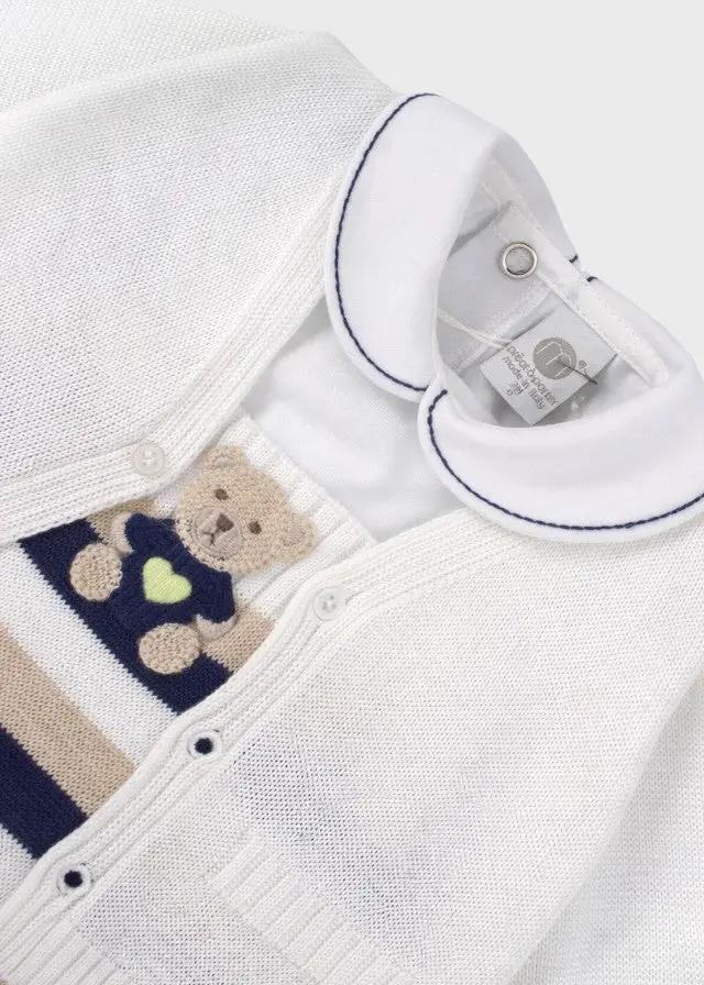 Completo nascita Neonato Blu EK6031 by MARLU'
