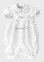Tutina Neonata Bianco FEDERICA/TU by PICCOLA GIUGGIOLA