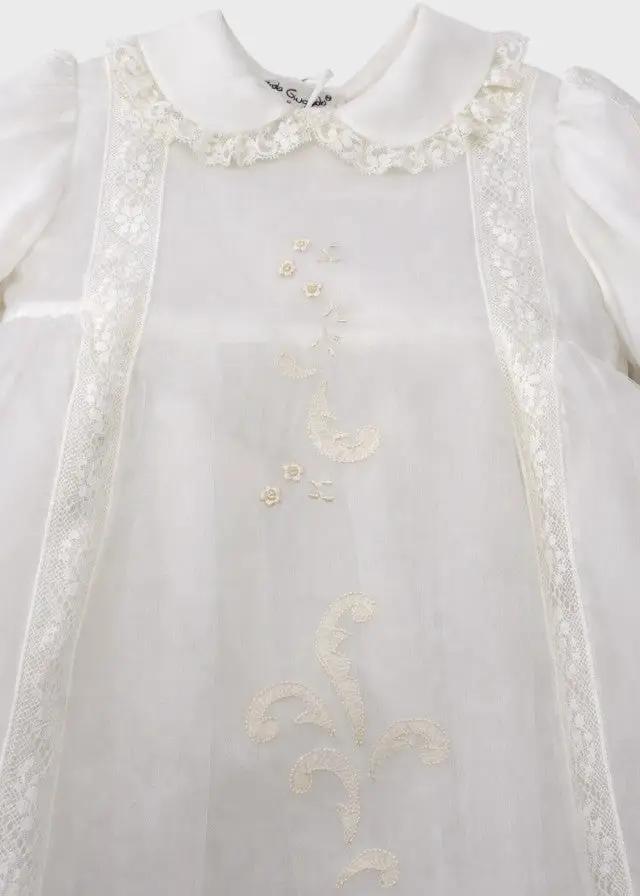 Abito Cerimonia Bimba Avorio TENKO/VB by PICCOLA GIUGGIOLA