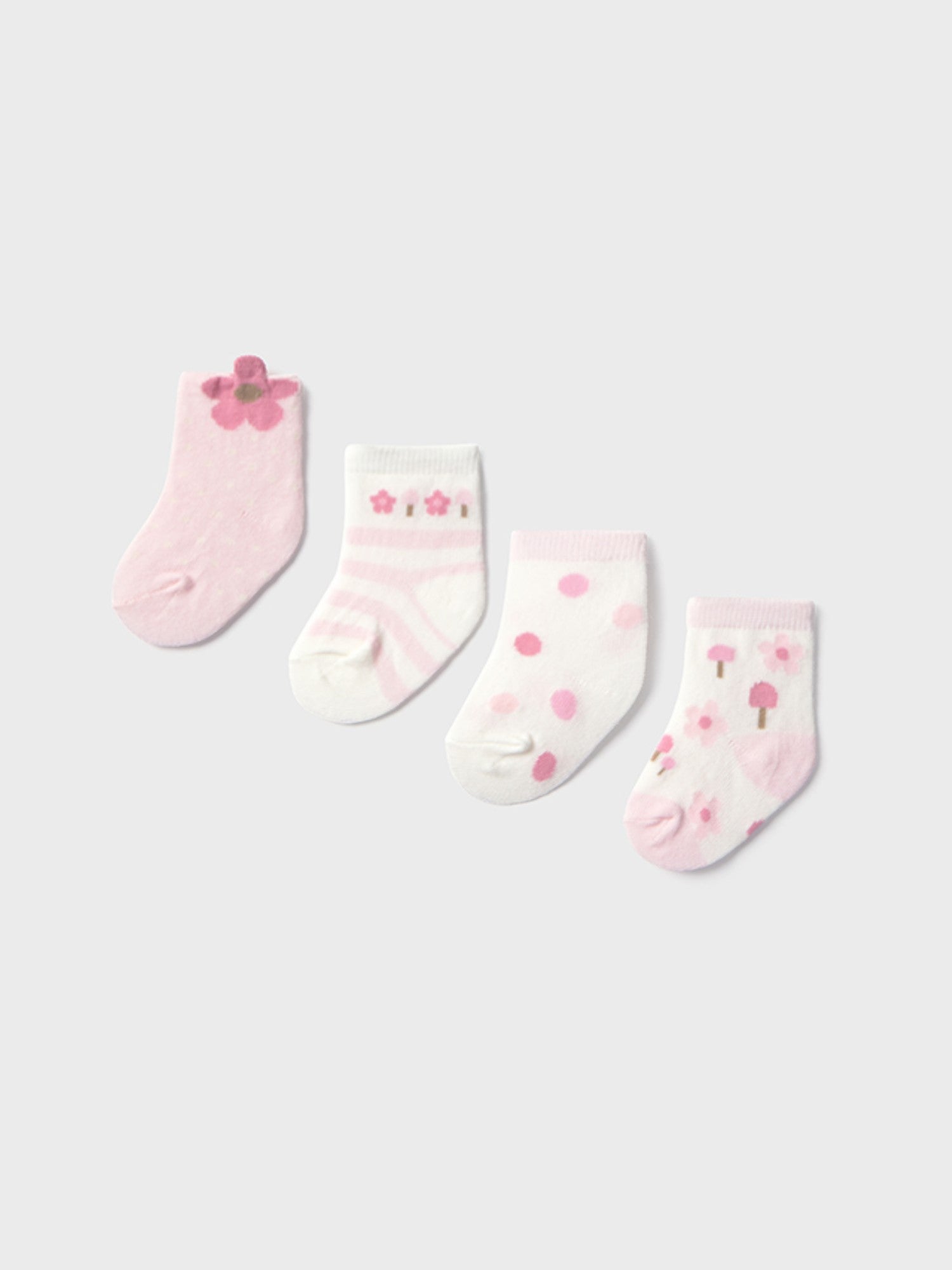 Calze Neonata Rosa 9921/68 -  NANU' BABY