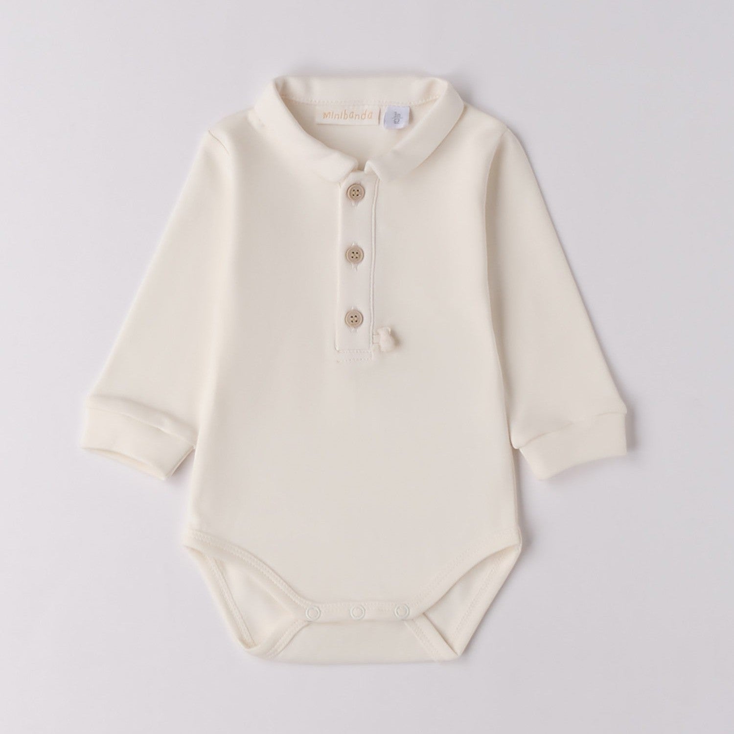 Body Ml Neonato Bianco 3F631/112 -  NANU' BABY