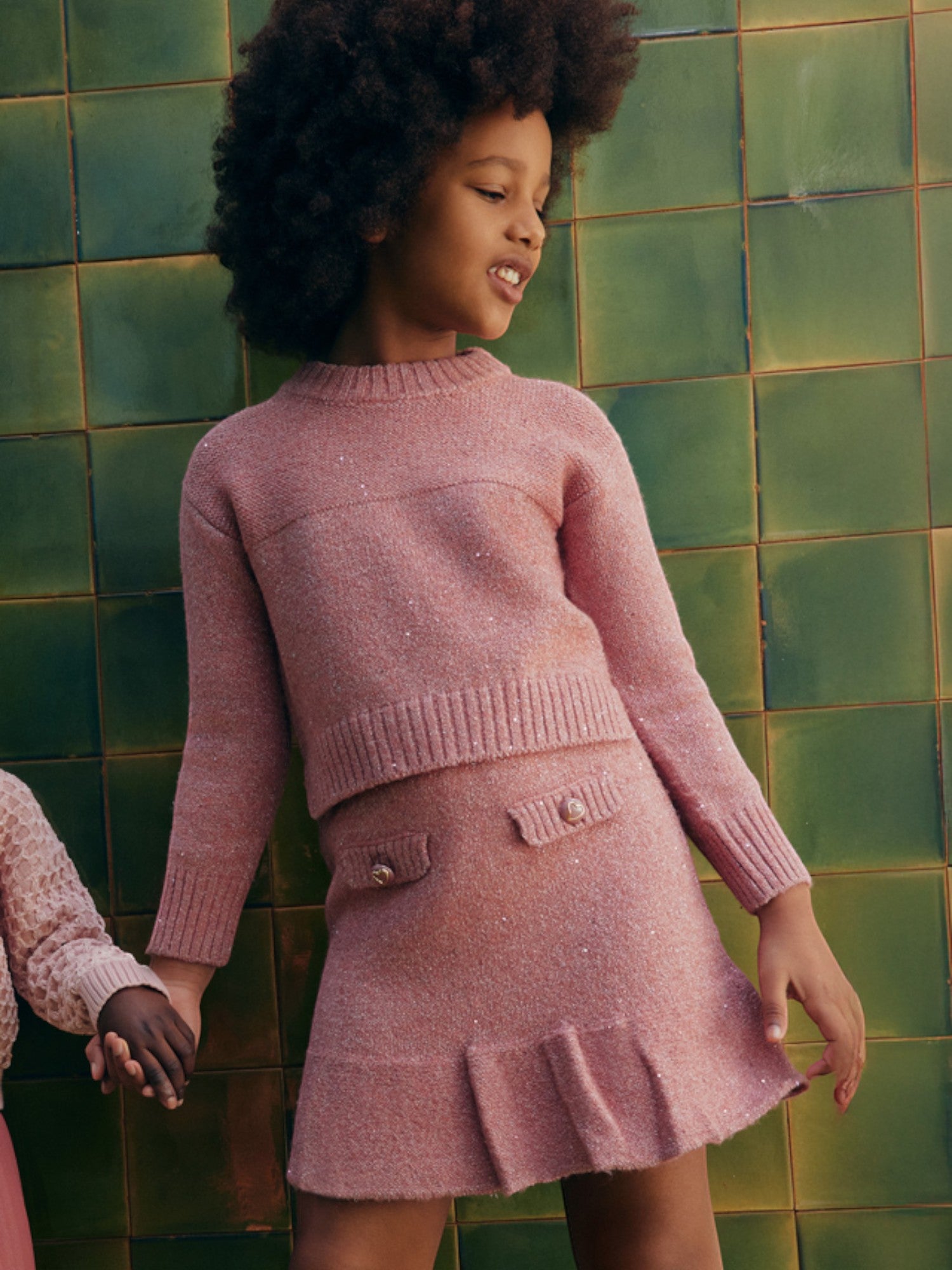Compl. tricot gonna Bimba Rosa 5543/55 -  NANU' BABY